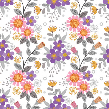 pattern illustrator for water colours and paint for prints